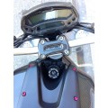 Carbon4us Carbon Fiber Handlebar Clamp Cover for Ducati Monster 696 / 796 / 1100 Carbon4us Carbon Fiber Handlebar Clamp Cover for Ducati Monster 696 / 796 / 1100